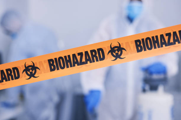 Professional Biohazard technician working in Kersey, CO